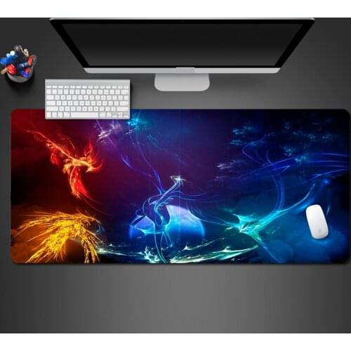 Super Hot Blood Animation Mouse Pad Natural Rubber High Quality Game Accessories Game Speed Pad Modern Office Keyboard Pads