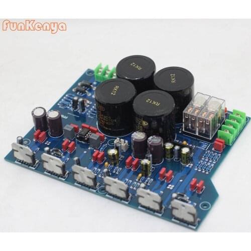 TDA7293 3 Parallel HiFi Audiophile Power Amplifier Board 150W*2 Pure Final High Power Bile Flavor Super