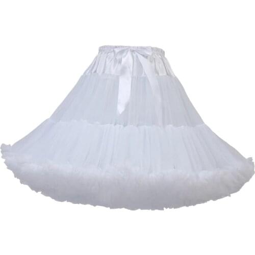 Puffy Petticoat Length Skirt Women Petticoat Tutu Short Mini Underskirt