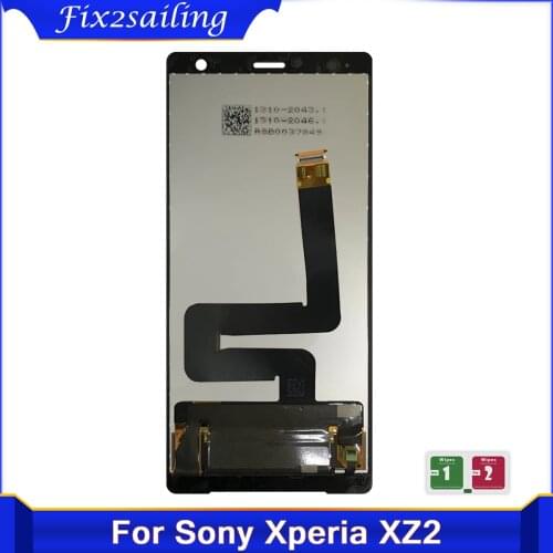 5.7'' For Sony Xperia XZ2 LCD Display H8216 H8266 H8276 H8296 with Touch Screen Digitizer Assembly Replacement For Sony XZ2 LCD