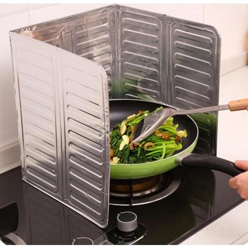 Splash Guard Cooking Frying Oil Splash Screen Cover Kitchen Oil Splash Guard Anti Splatter Shield Guard Kitchen Specialty Tools