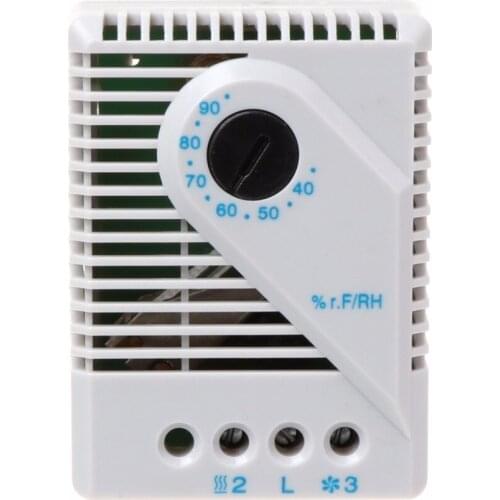 1Pc Mechanical Hygrostat Humidity Controller Connect Fan Heater for Cabinet MFR012 W315
