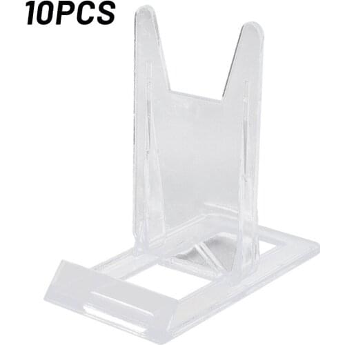 10pcs Mobile Phone Business Card Photo Adjustable Listing Display Plastic Stand Photo Frame Stand Drop Shipping