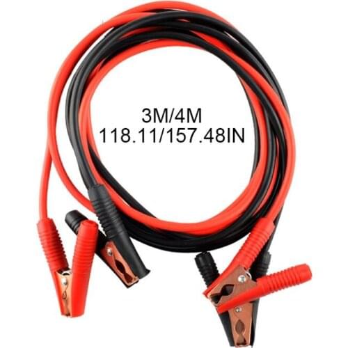 3 Meters/4 Meters 2200A/2600A Car Battery Booster Cable Emergency Ignition Wire Dropship