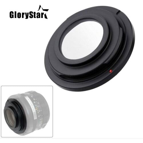 GloryStar M42 Lens Adapter Ring M42-ai Glass For M42 Lens To Nikon Mount With Infinity Focus Glass Dslr Camera D3100 D3300 D7100