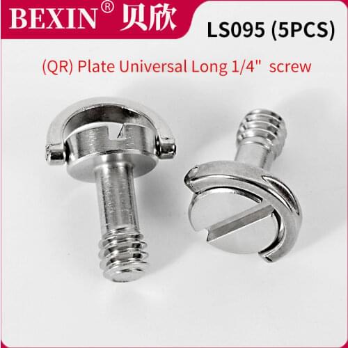 Tripod Accessories Screw 1/4 Inch Camera Screw D-Ring Adapter Camera Mount Screw For Quick Release Plate Ball Head DSLR Camera