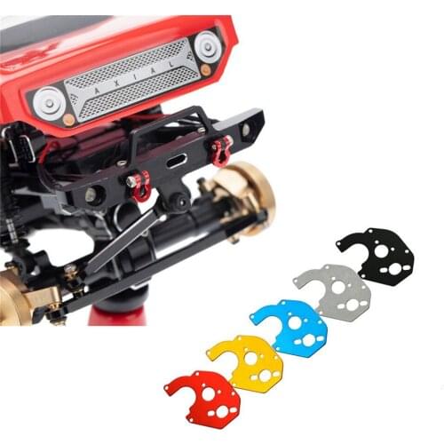 Aluminum Alloy Gearbox Plate Motor Mounting Plate for 1/24 Axial SCX24 90081 RC Car Upgrade Accessories