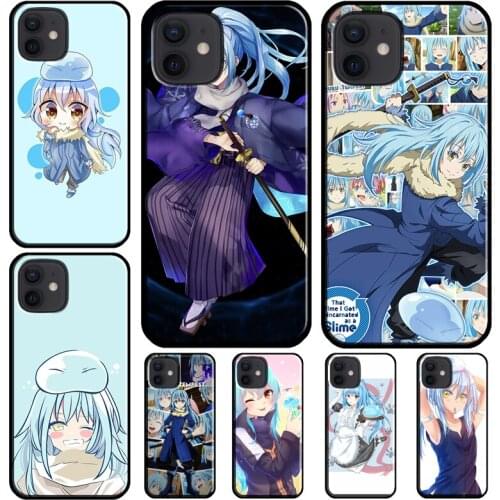 Anime Rimuru Tempest Phone Case for iphone 12 pro max 11 pro XS MAX 8 7 6 6S Plus X 5S SE 2020 XR Cover