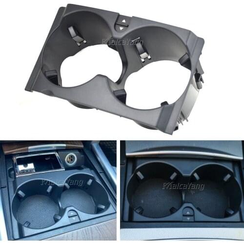 Black Cup Holder Center Console Bottle Holder For Mercedes-Benz E350 E400 E550