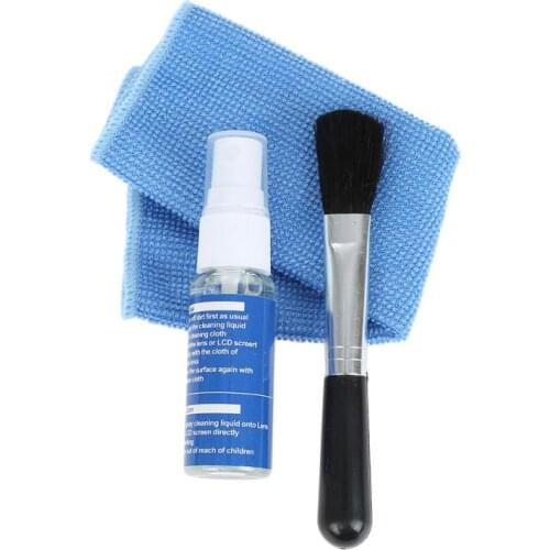 For IPad Computer iPhone Cleaner 4 In1 Screen Cleaning Kit For LCD LED Plasma TV PC Monitor Laptop Tablet Cleaner Tools