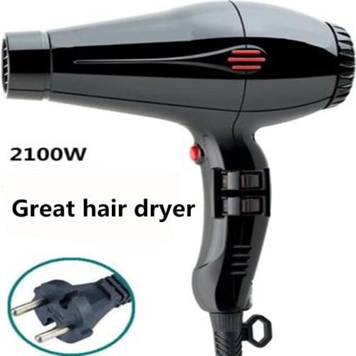 The new 2100w hair salon hair dryer high-power negative ion hair dryer