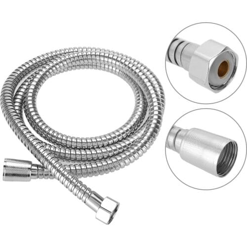 1.5M Flexible Shower Hose Smooth Connector Water Pipe Bathroom Use