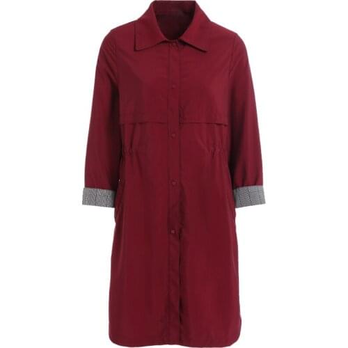 Gowani Women's Short Trench Coats