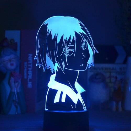Haikyuu!! Led Night Light Anime Kozume Kenma Lamp for Bedroom Decor Nightlight Kids Children Birthday Gift Haikyuu Kenma Light