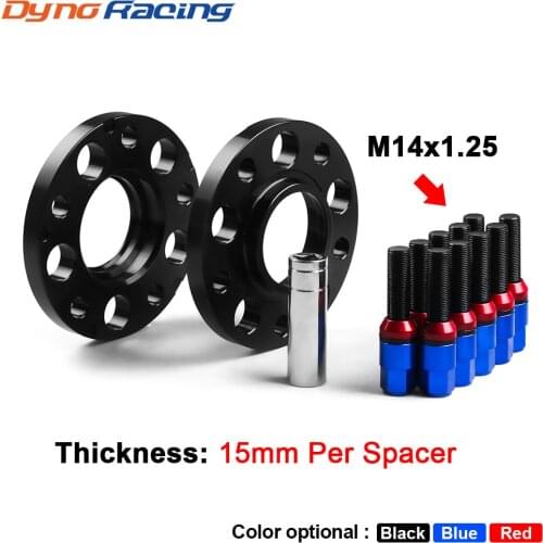 15mm 5x120mm 72.56mm Hubcentric Wheel Spacers M14x1.25 Tapered Bolts For BMW F Series F10 F12 F13 F01 F02 F30