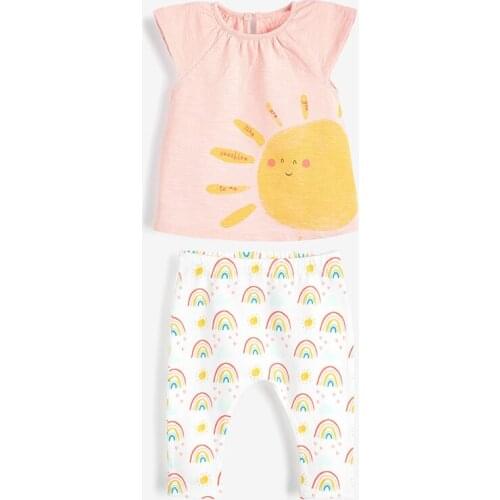 100% Cotton Baby Girl Clothes Sets Summer t-shirt Shorts Pants Casual Sports Outfits Kids Short Sleeve Tee Infant Children Suits