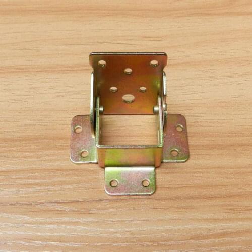 Furniture leg folding hinge connector hardware accessories Table leg foot no brake folding buckle 4pcs