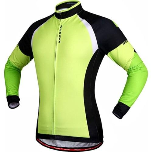 WOLFBIKE Men Winter thermal fleece Cycling Jersey Bike Bicycle Mountaion MTB Jersey Clothing Shirts