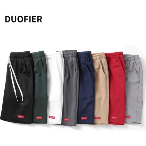 2021 Summer New Drawstring Shorts Men Casual Jogger Sweathshorts Plus Size Workout Gym High Quality Male Solid Beach Shorts 4XL