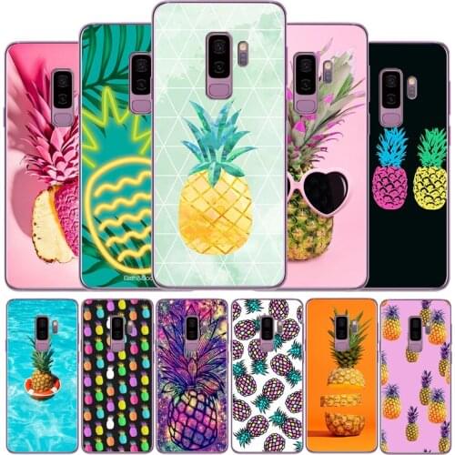 Color of pineapple Soft Silicone Phone Case For Samsung S7 EDGE S7 S8 S9 S10 S20 Plus S10lite Note 8 9 10 A30 A40 A50
