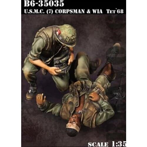 Resin U.S. Army Vietnam War Two-Person Kit 1:35