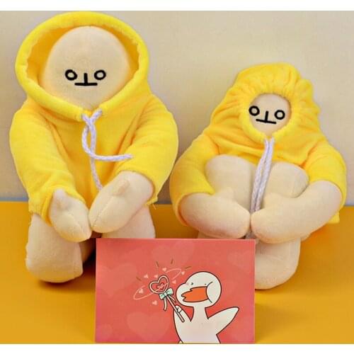 New Plush Toys 18/65cm Kawaii Doll Yellow Banana Man Plush Toy Korea Popular Dolls Birthday Gifts Toys For Boys Girls Kids