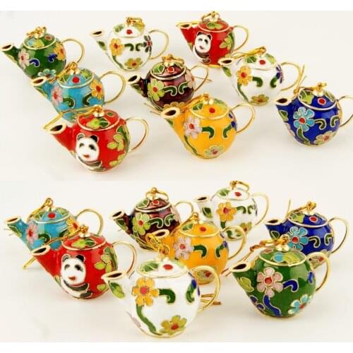 Wholesale 10 large Chinese classic cloisonne enamel Christmas ornaments