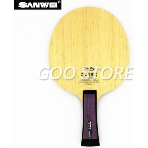 SANWEI FC3 Table tennis blade 5 plywood+ 2 kevlar quick attack loop professional OFF+ ping pong racket bat paddle