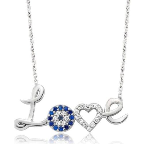 Tevuli 925 Sterling Silver Love Lady Necklace
