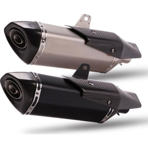 Universal 38-51 mm Motorcycle Exhaust Muffler Pipe Removable DB Killer Escape Carbon Fiber Heat Guard for XADV750 Duke 390 690