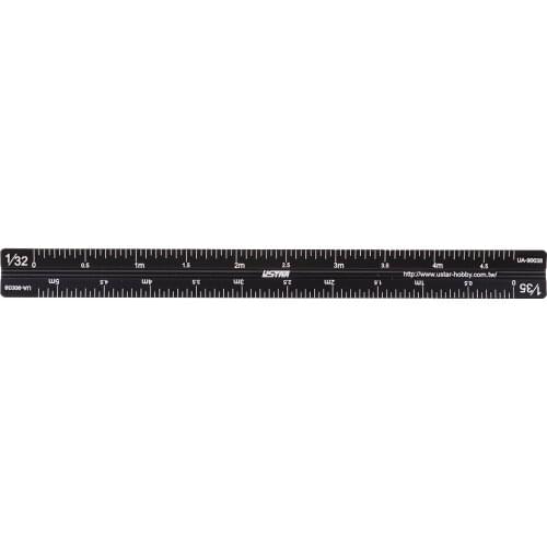 Vintage Triangular Scale Ruler for Architects Engineers Draftsman