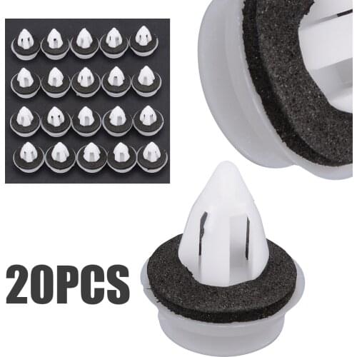 For BMW Interior Parts 20pcs Plastic Interior Front Rear Door Card Panel Fascia/Lining Trim Clip 51418224768 Mayitr