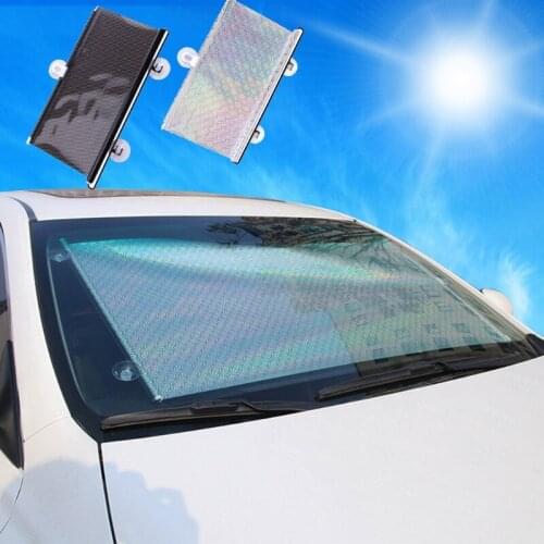 Retractable Vehicle Sunshade Anti-glare Sunlight UV Rays Automotive Blocker Suitable for Car Interior Cool Tools