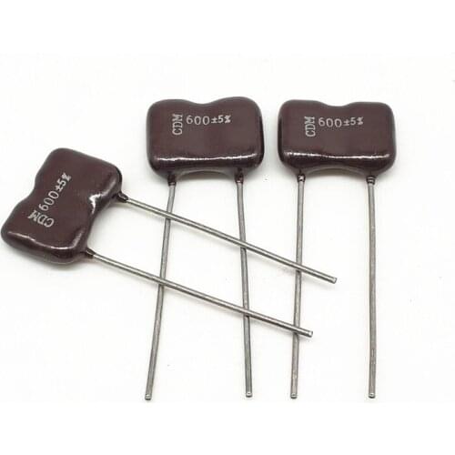 2pcs Original CDM CD19FD601J03 500V 600PF accuracy 5% silver mica capacitor