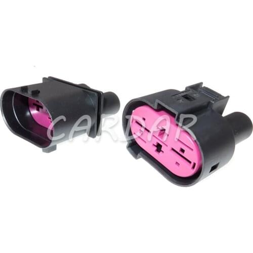4 Pin 1J09064 1J0906444 1J0906234 Auto Wiring Sensor Connector Fan Socket For VW Passat B7 Tiguan Golf Skoda Octavia Yeti Audi