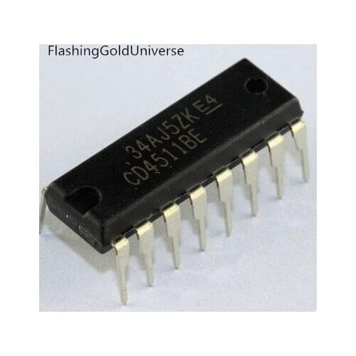 500PCS/LOT CD4511BE 4511 DIP-16 New New original