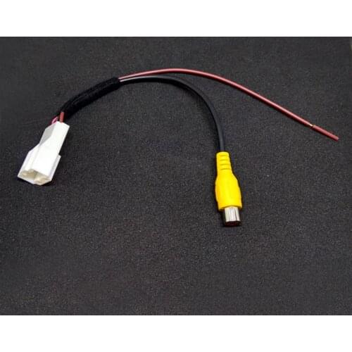 Car Rear View Camera Screen RCA Adapter Cable Connector for Nissan 2018