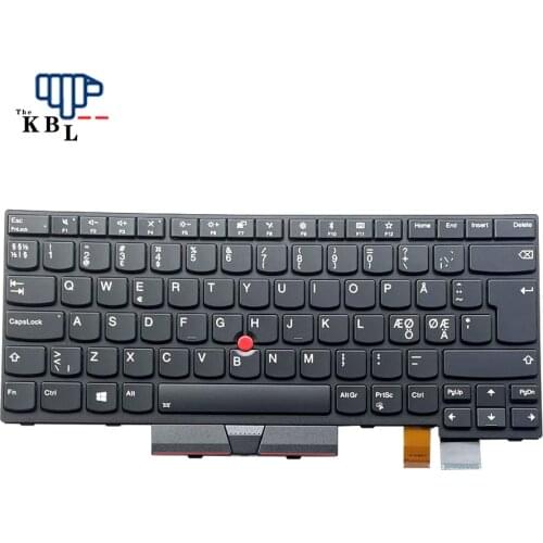 New For Lenovo Thinkpad T470 T480 Denmark Language Backlit Laptop Keyboard SN20L72930 23PE550
