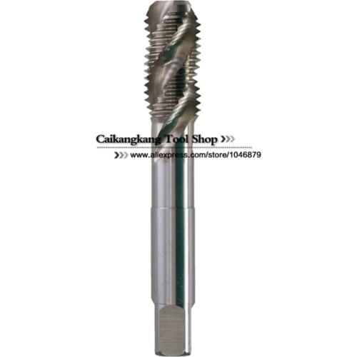 New Spiral wire tapping Head: 18mm . Material: M35 . High performance Cobalt Machine Spiral Tap (Blind hole) M18*2.5