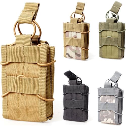 New Molle Magazine Pouch M4 Tactical Single Rifle Mag Pouch Military Army Hunting Multicam Bag Holster For M4 M14 AK G3 EM6345