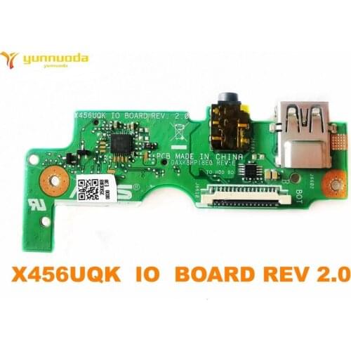 Original For ASUS X456UQK USB AUDIO SD CARD BOARD X456UQK IO BOARD REV 2.0 Tested good free shipping