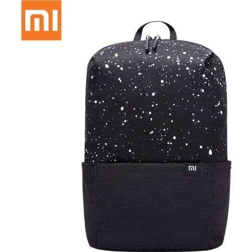 Original Xiaomi Color Small Back Mi Pack Big Star Version Capacity Anti-Water Bag Mi Lovers Couple Pack Backpack Purses