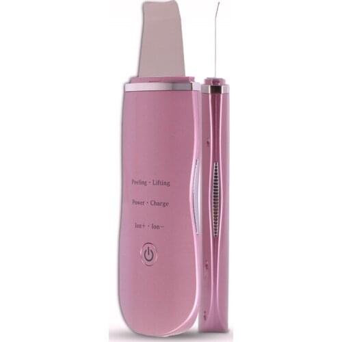 Rechargeable Facial Ultrasonic Ultrasound Skin Scrubber Care Device Beauty Machine Face Cleaner