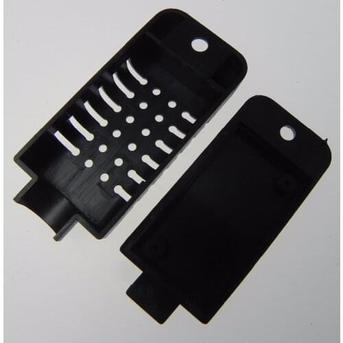 60*30*17mm 2.36*1.18*0.67inch Plastic casing Temperature and humidity sensor housing plastic project black boxes / enclosure