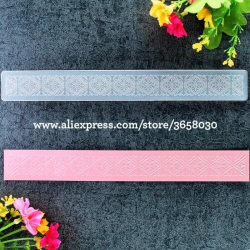 Lattice Pattern Plastic Embossing Folder For Scrapbook DIY Album Card Tool Plastic Template 21.5x2.6cm 8101436