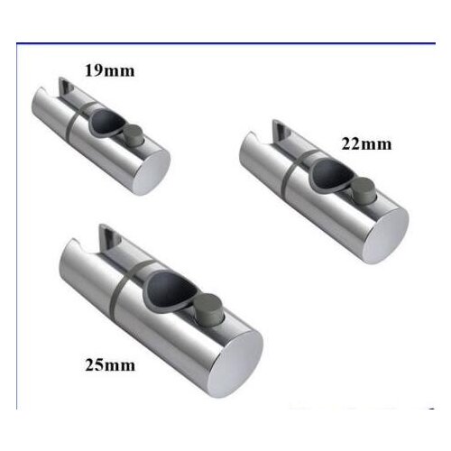 Replacement Sturdy Bathroom Shower Rail Head Slider Holder Adjustable Bracket Made In Sturdy ABS