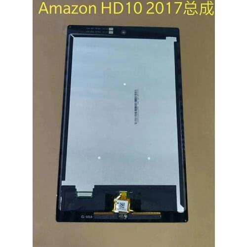 10.1 inch lcd touchscreen For Amazon Kindle Fire HD 10 7th Gen SL056ZE 2017 LCD display panel touch screen digitizer assembly