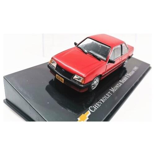 IXO 1:43 1985 Chevrolet Monza Serie I Sedan Alloy Metal Diecast Cars Model Toy Vehicles For Children Boy Toys gift