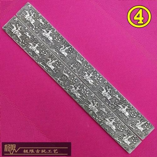 China painting and calligraphy auxiliary products make paper smooth metal crafts Hunting figure Paper weight