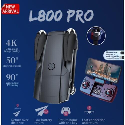 NEW L800Pro RC Drone GPS 4k Professional HD Dual Camera Brushless Aerial Photography Wifi Foldable Quadcopter 1.2 KM Distance